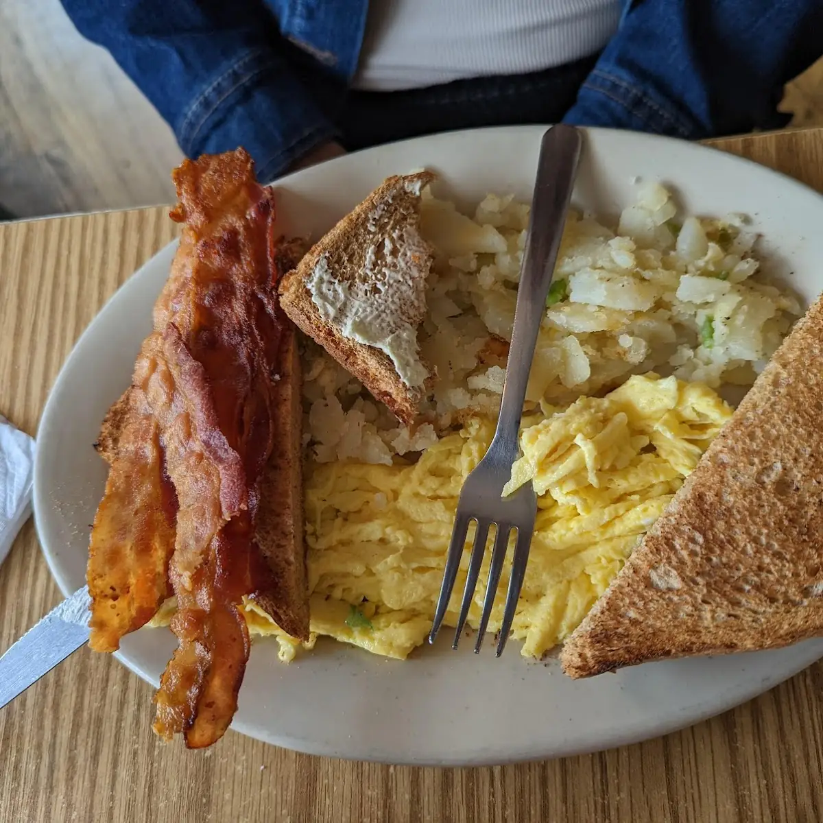 Two Eggs Any Style with Bacon