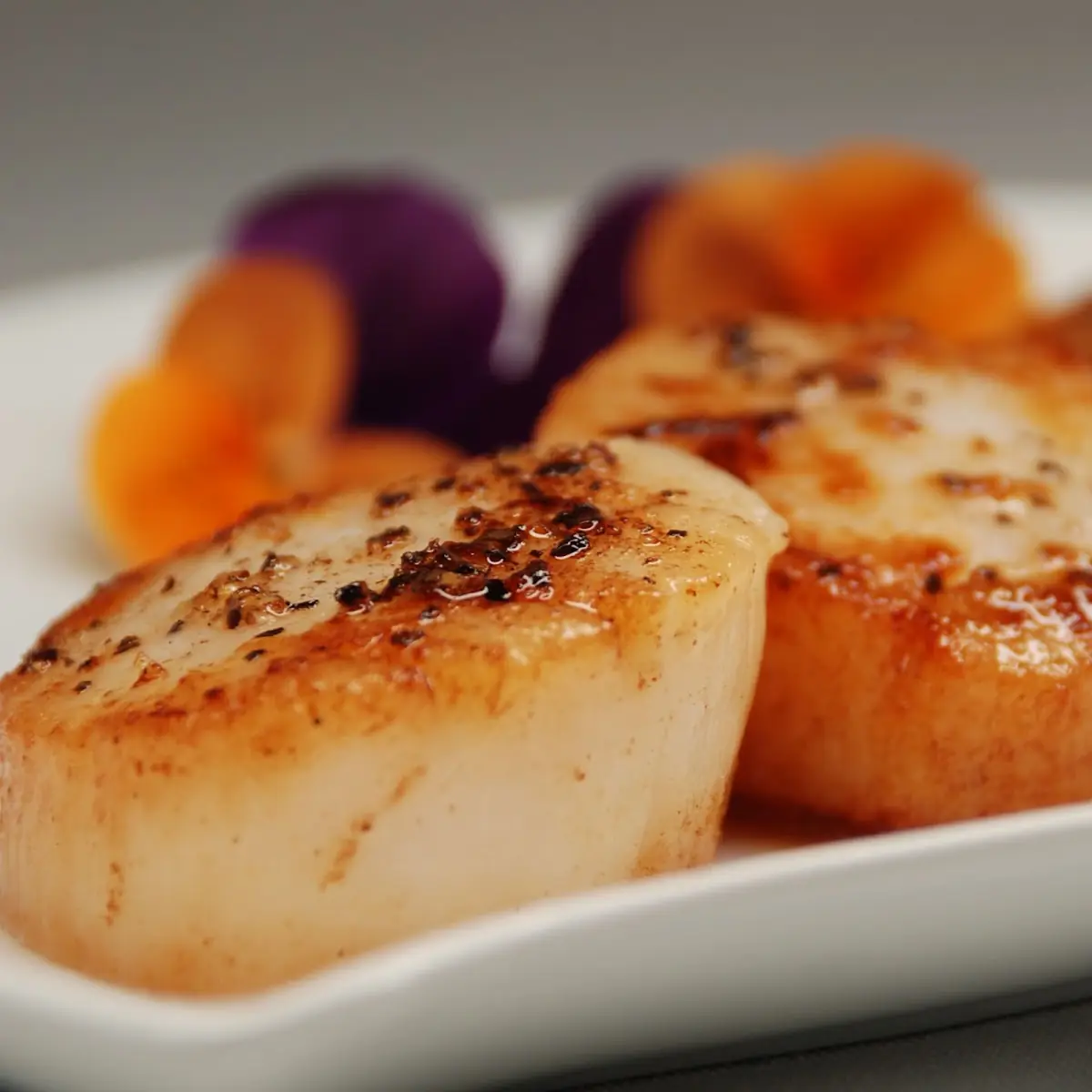 Pan Seared Sea Scallops