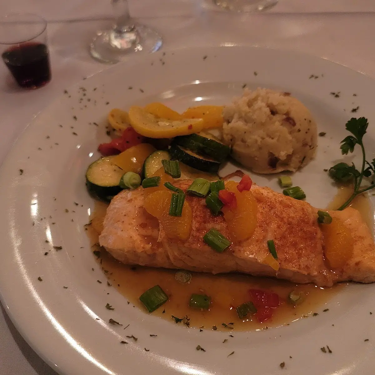 Orange Glazed Salmon