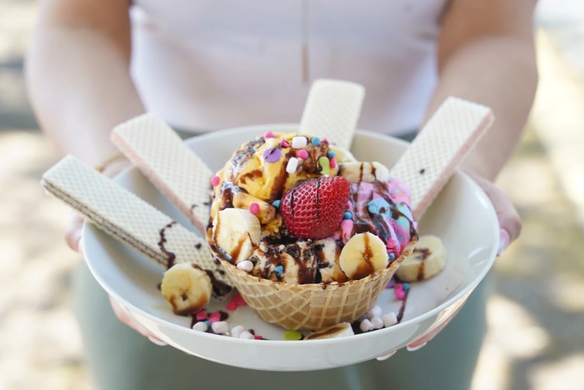 Waffle Sundae
