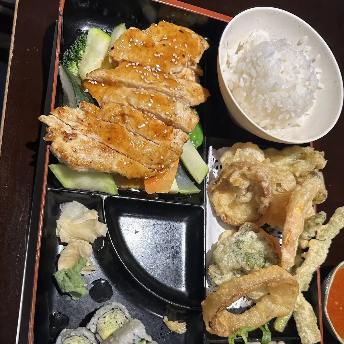 Fish Katsu Bento Box