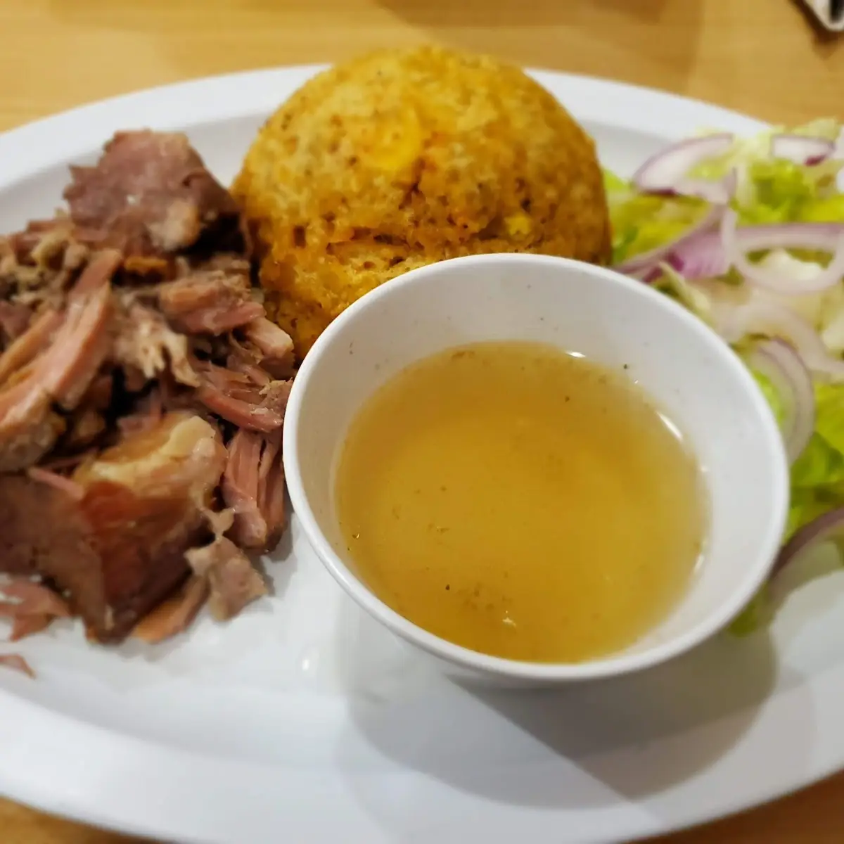 Mofongo De Pernil Roast Pork