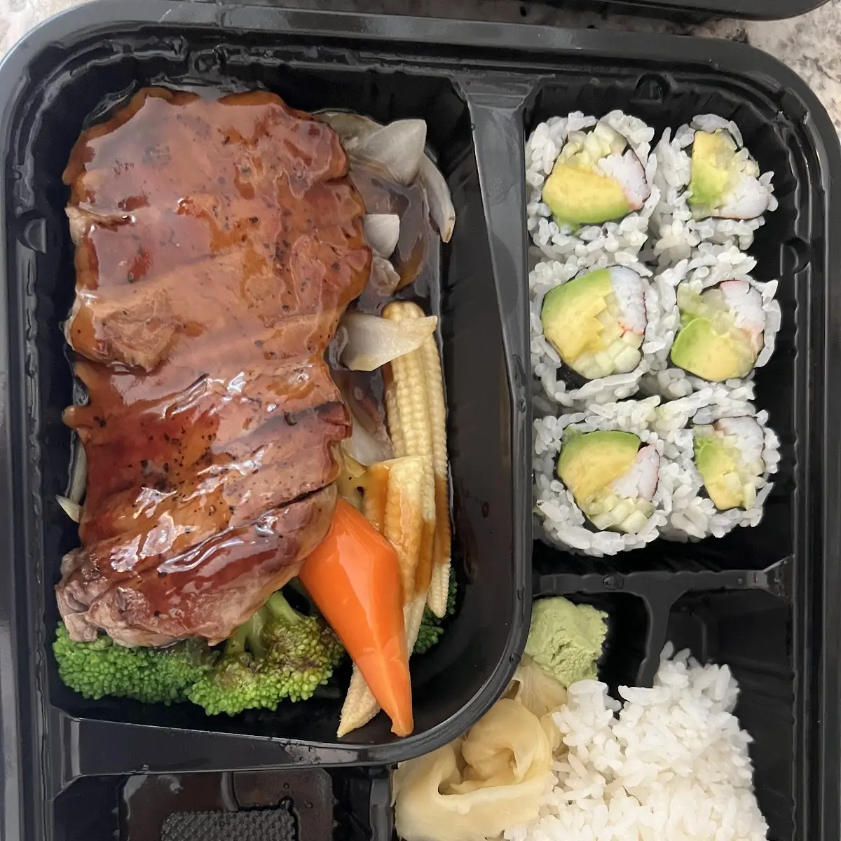 Steak Teriyaki Bento Box
