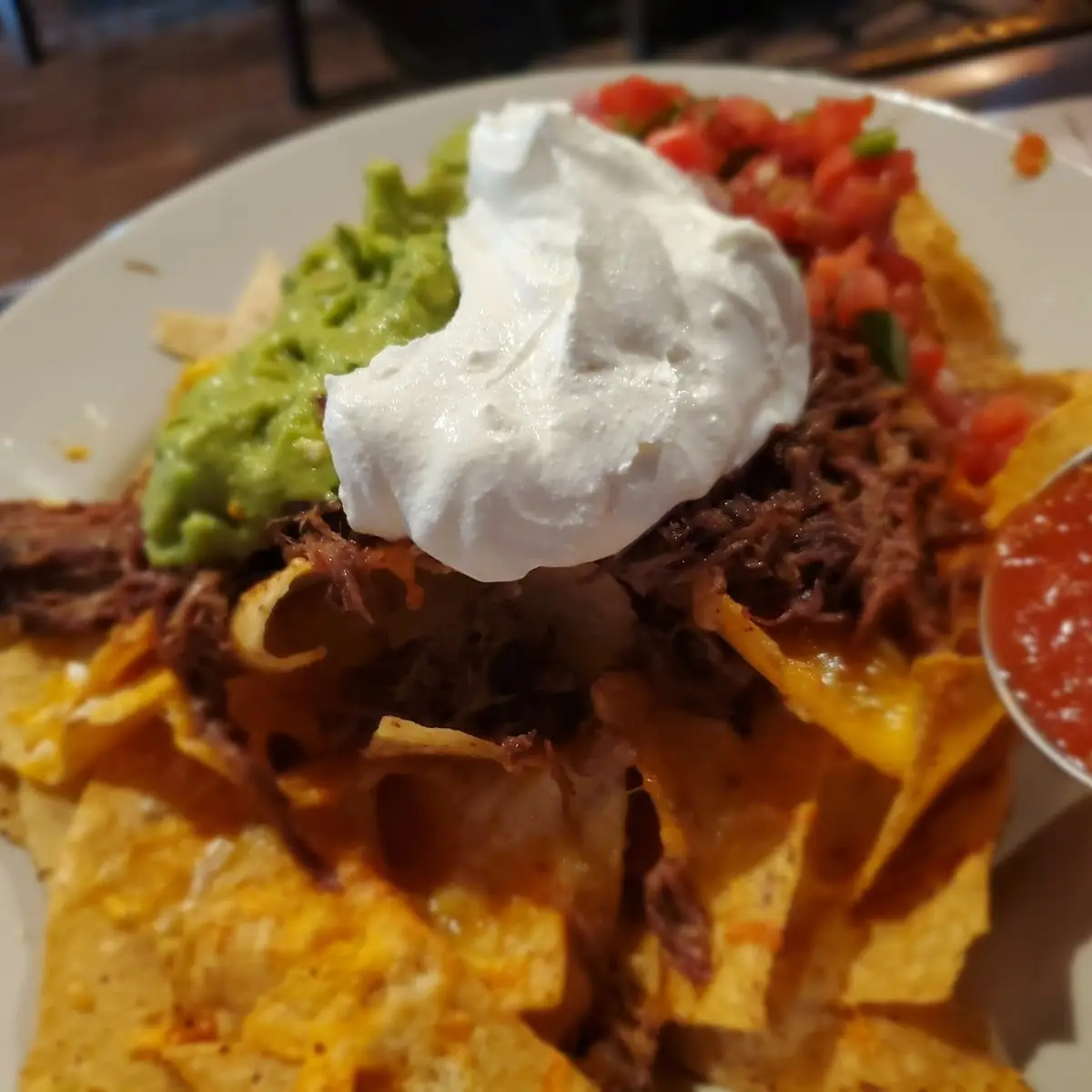 Pulled Chicken Nachos