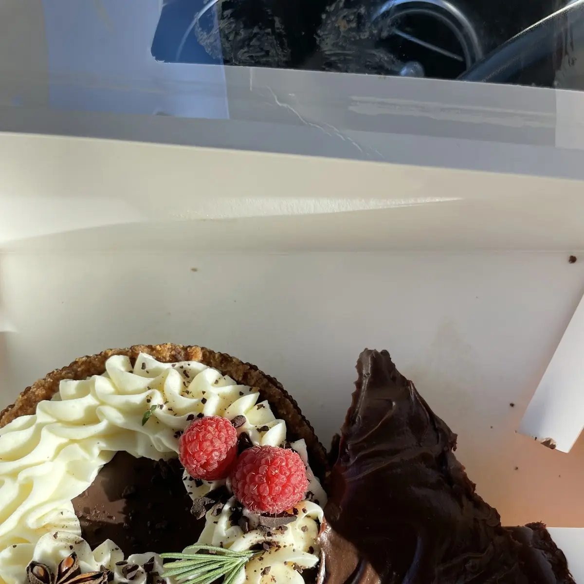 Tiramisu Cake and Brownie