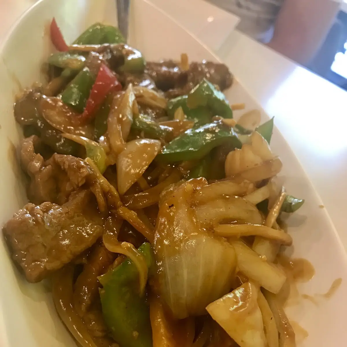 Szechuan Beef with Tomato Rice
