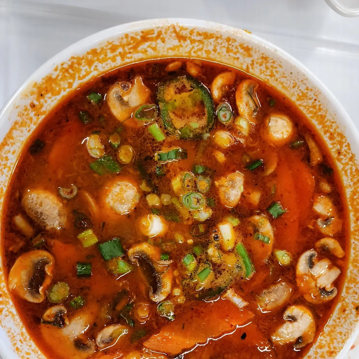 Tom Yum Chicken Soup