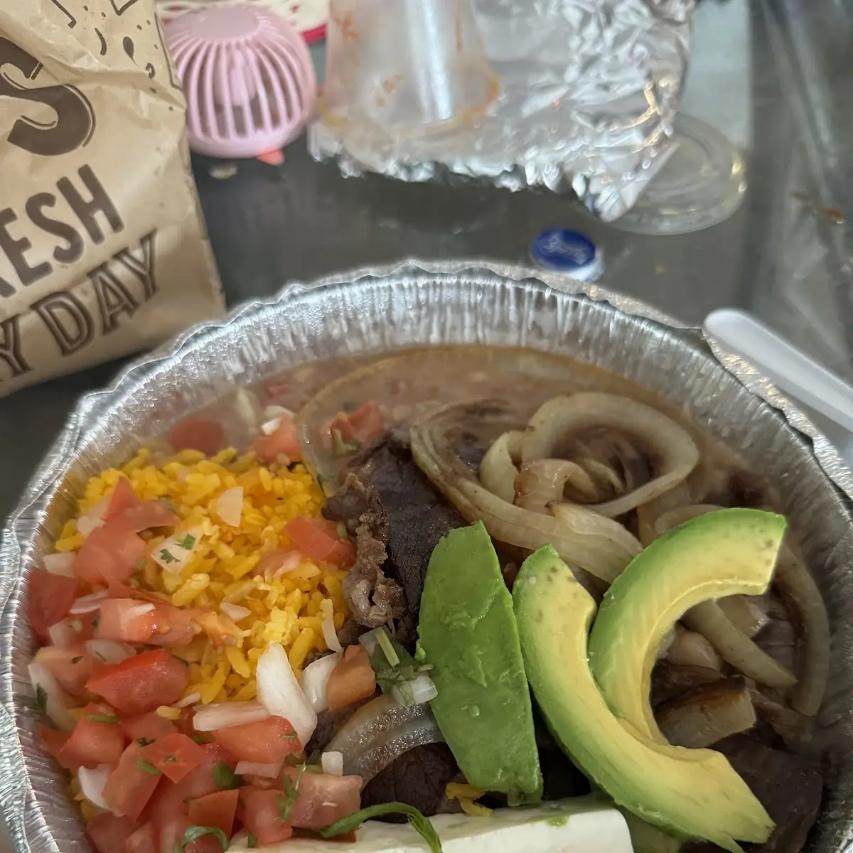 Bistec Encebollado