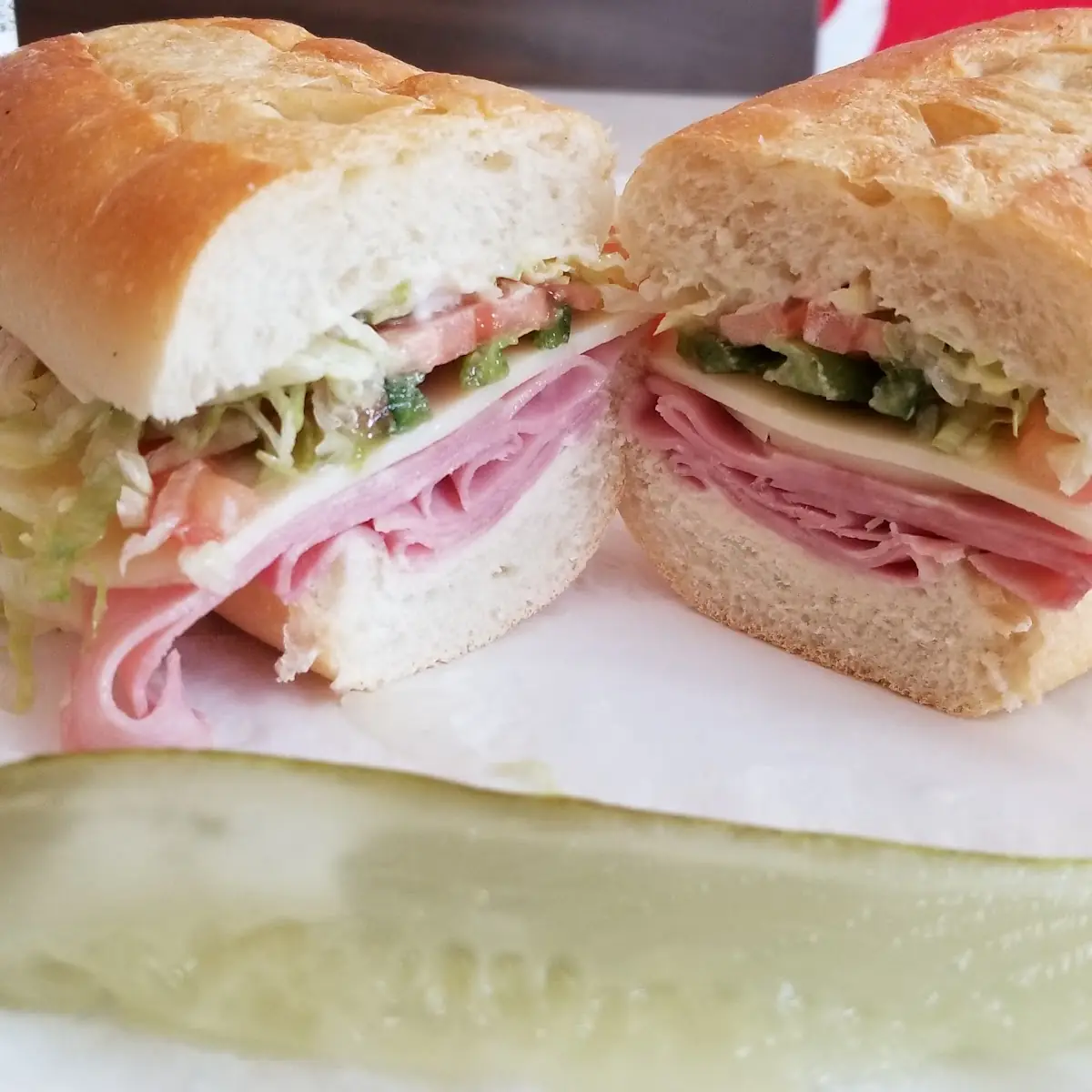 Small Ham and Cheese Sub