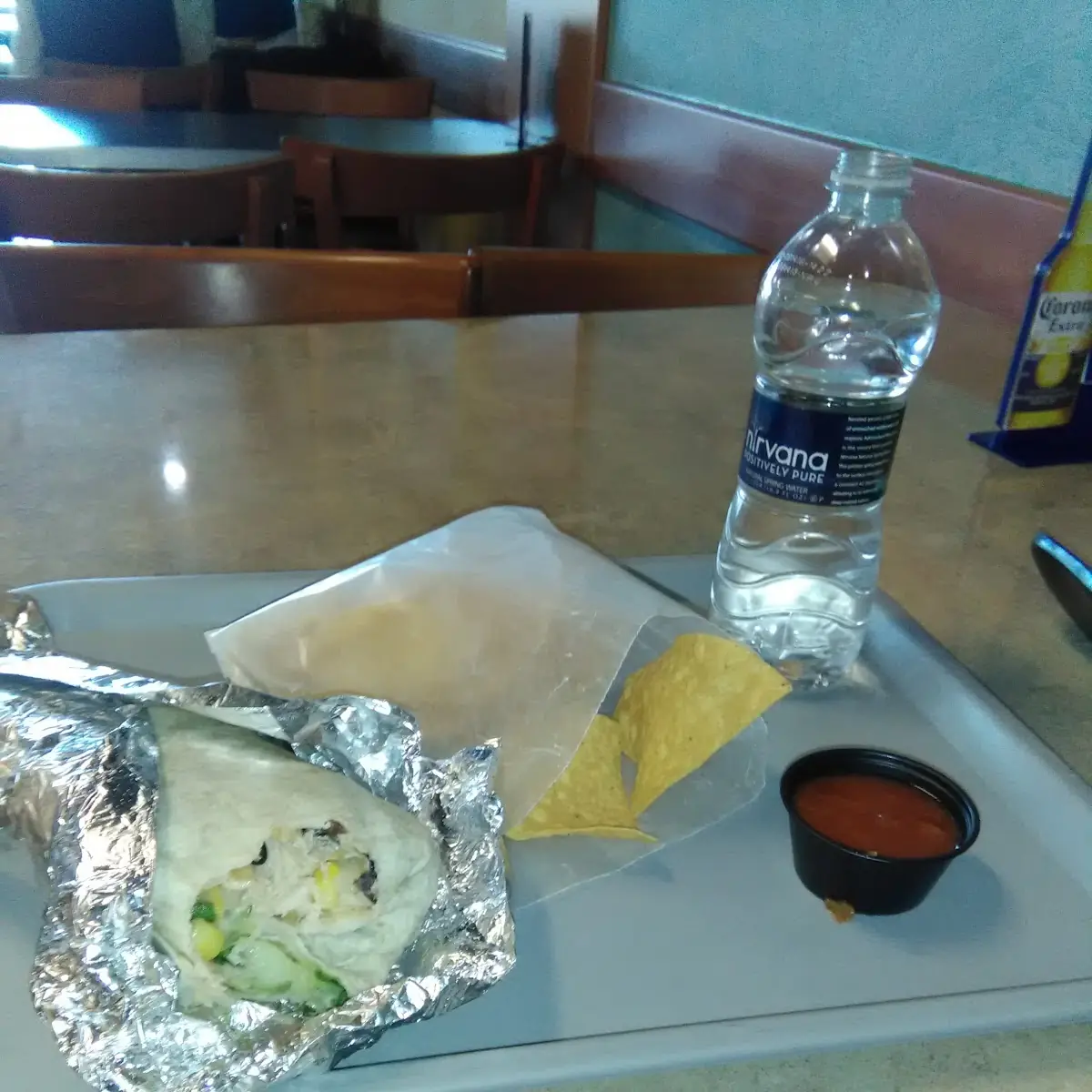 Grilled Veggies Burrito