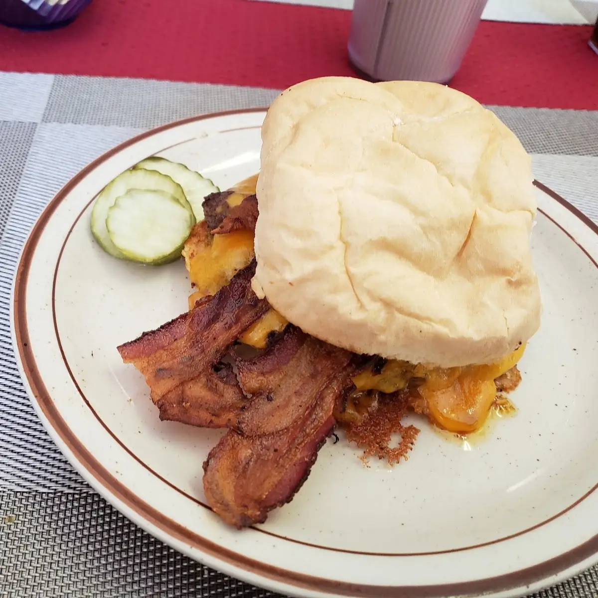 Bacon Bacon Bacon Cheeseburger
