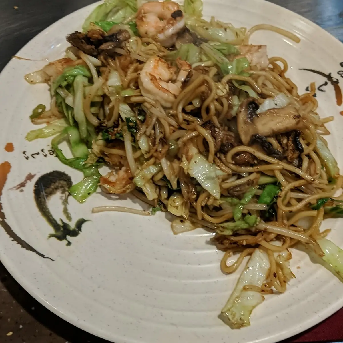 Soba Noodles with Shrimp