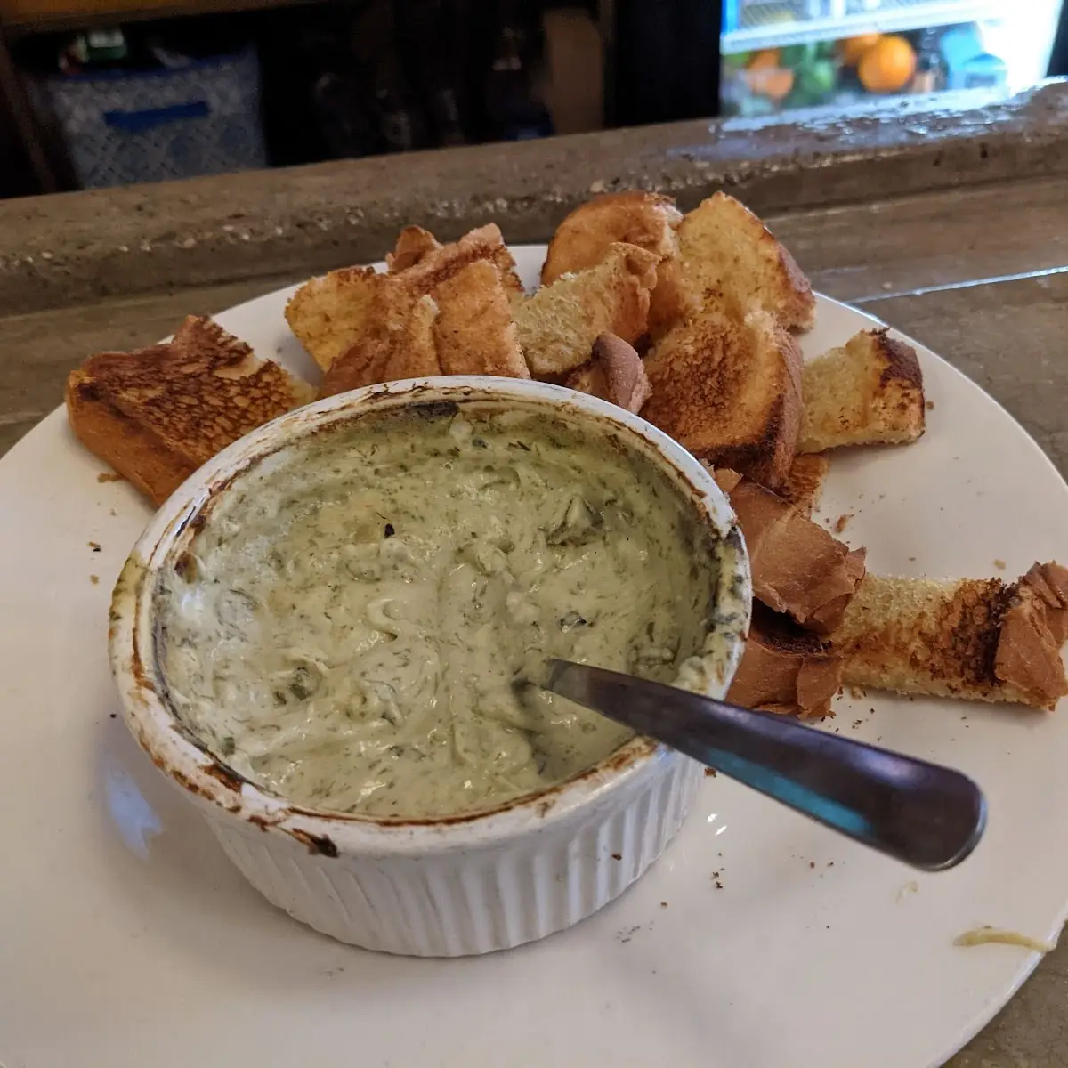 Wood-Fired Spinach Dip