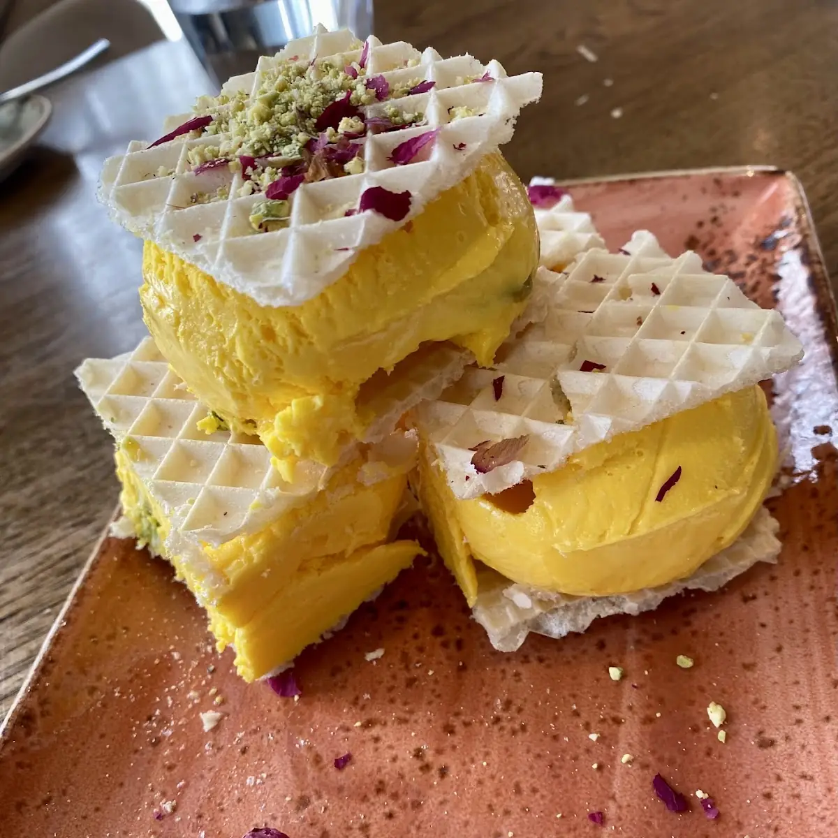 Persian Ice Cream Sandwich