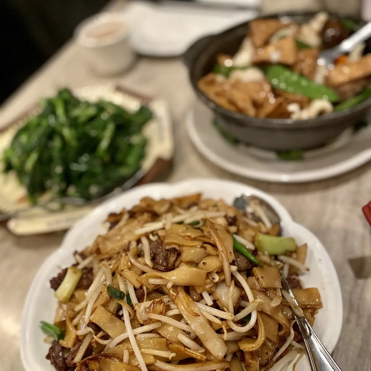 Dry Beef Chow Fun