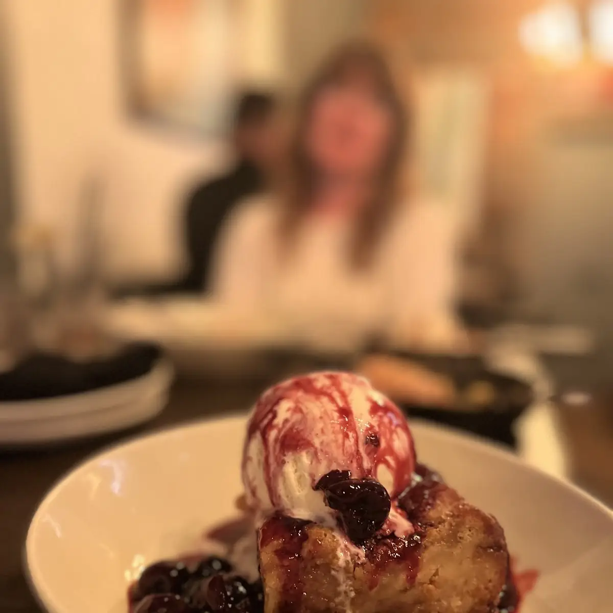 White Chocolate Bread Pudding