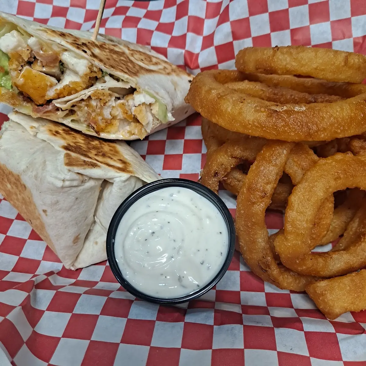 Chicken Bacon Ranch Wrap