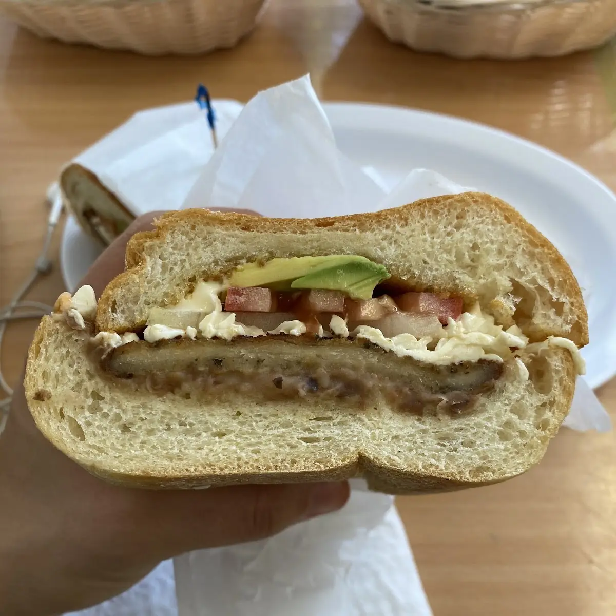 Chipotle Chicken Torta