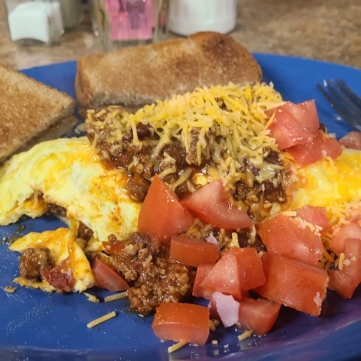 Chili Omelette