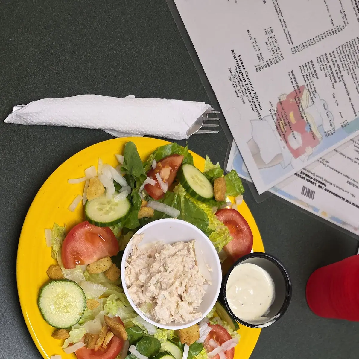 Tuna Salad and Cheese Sandwich