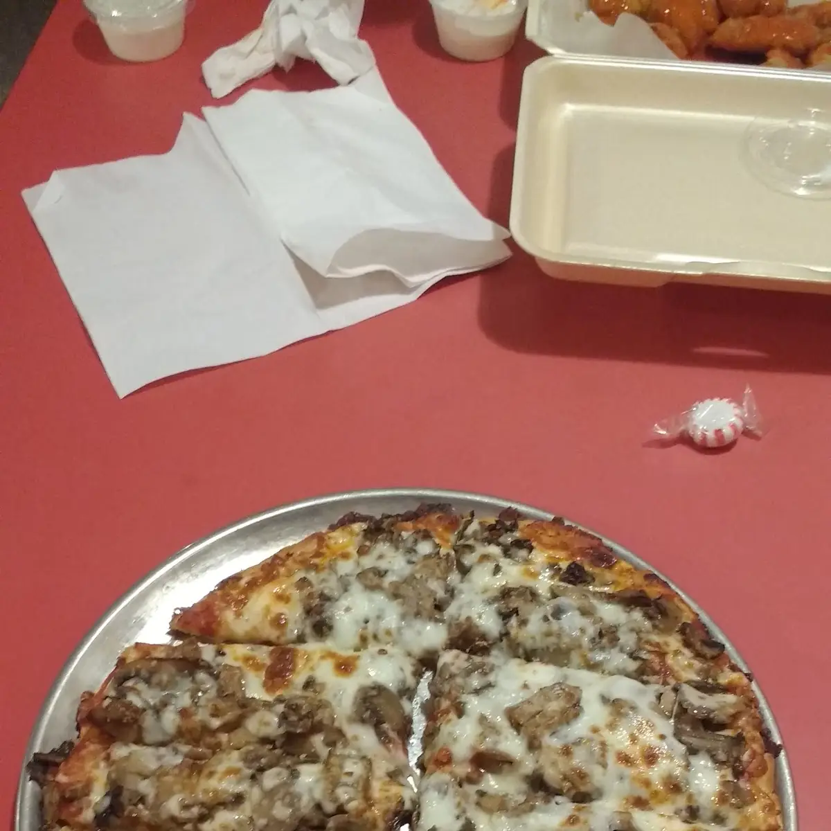 Mushroom Pizza