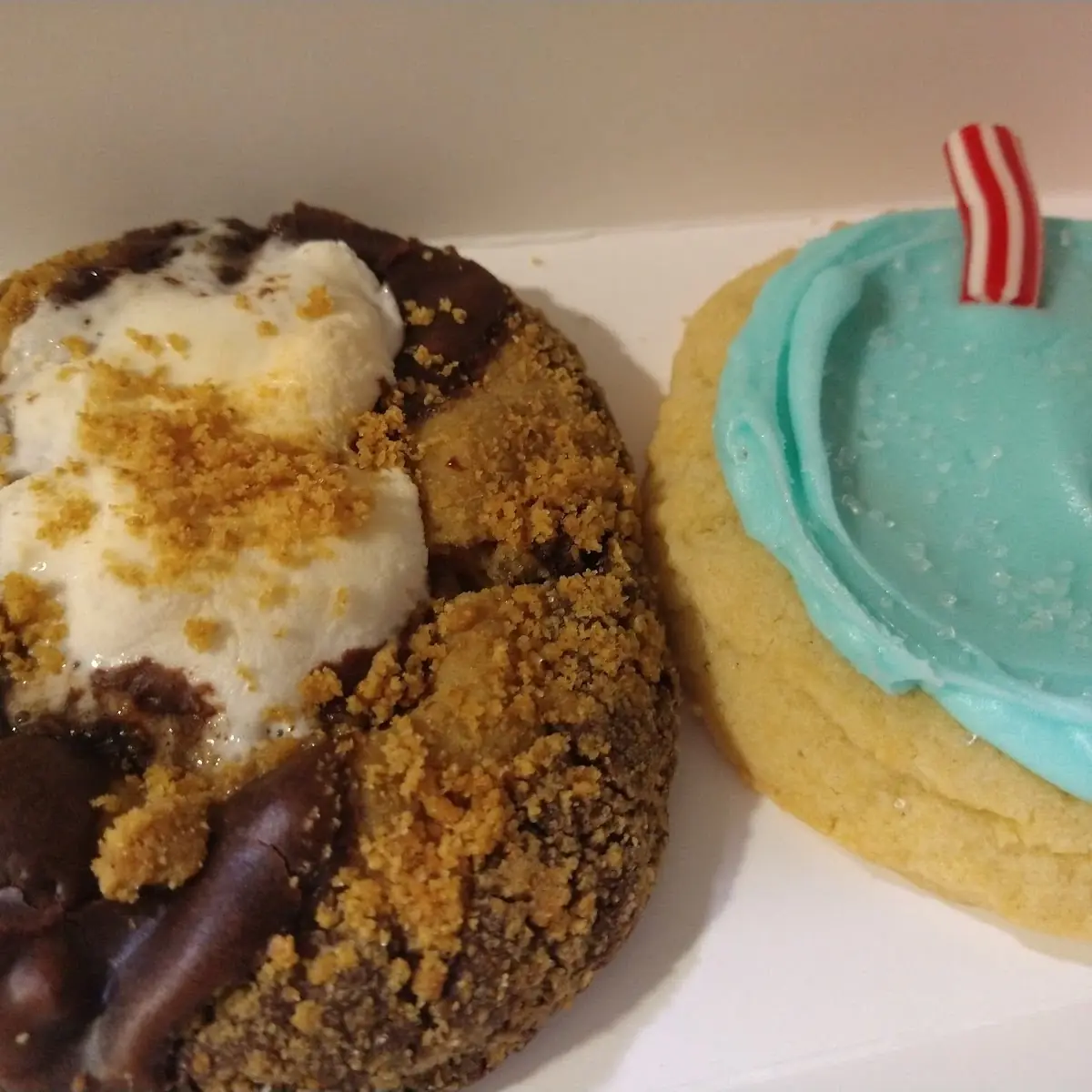 S'Mores and Blue Raspberry Icee