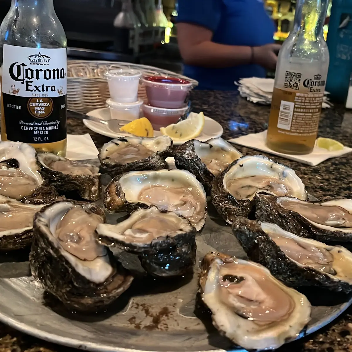 Raw Oysters on the Half Shell