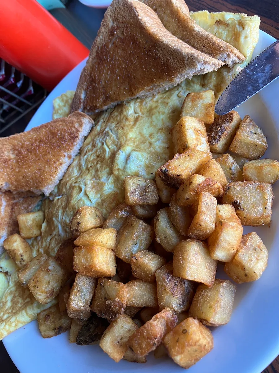 Veggie Omelette, Sunflower Cafe