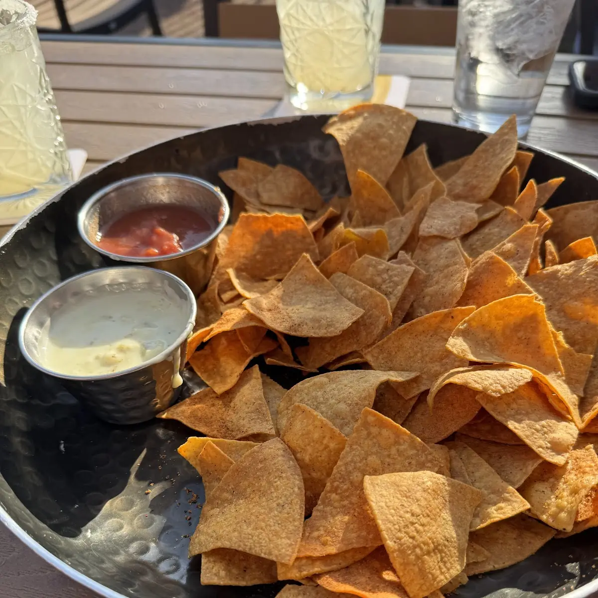 Salsa and Sour Cream