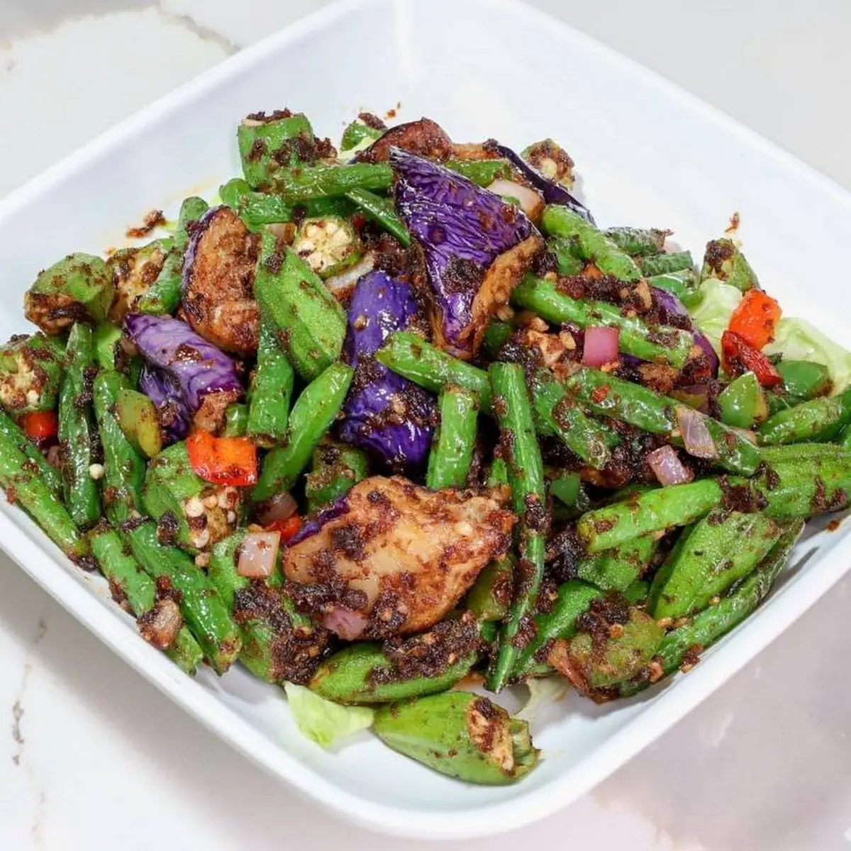 Oyster Sauce Okra