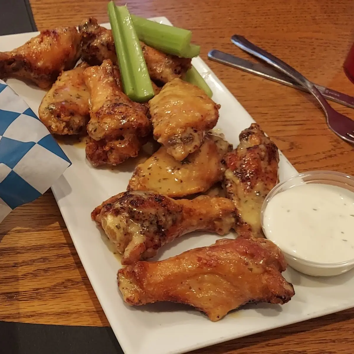 Garlic Parmesan Wings