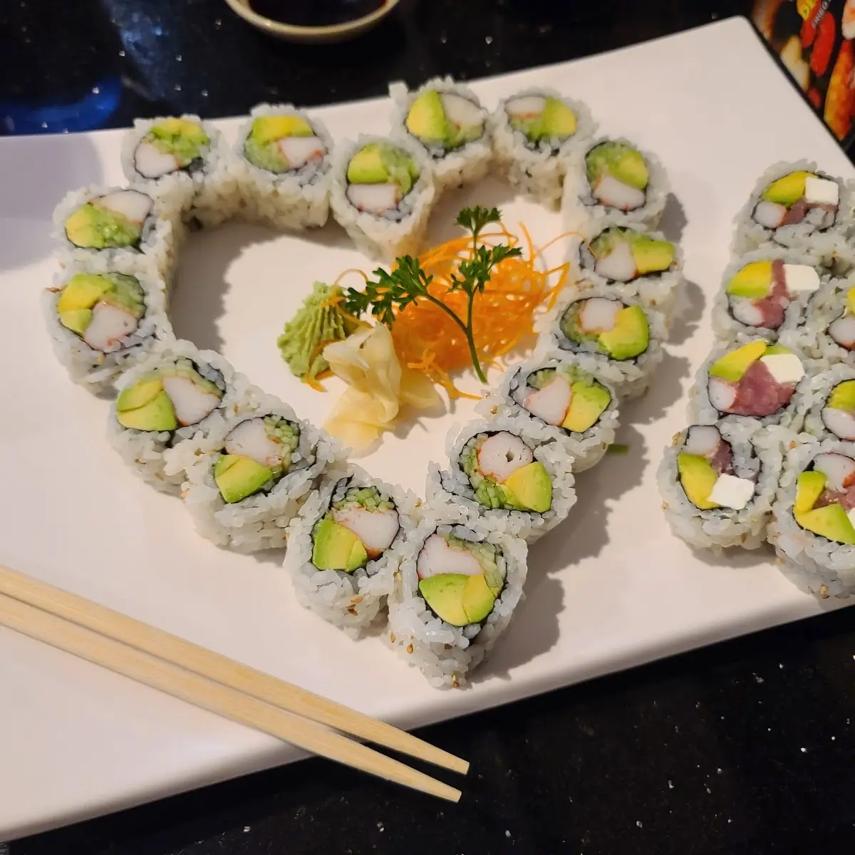 California Roll New York Roll