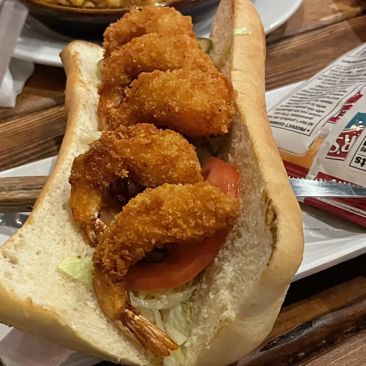 Shrimp PO' Boy