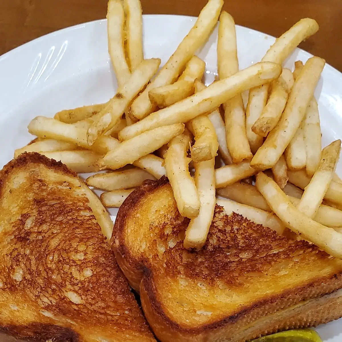 Grilled Cheese with Fries
