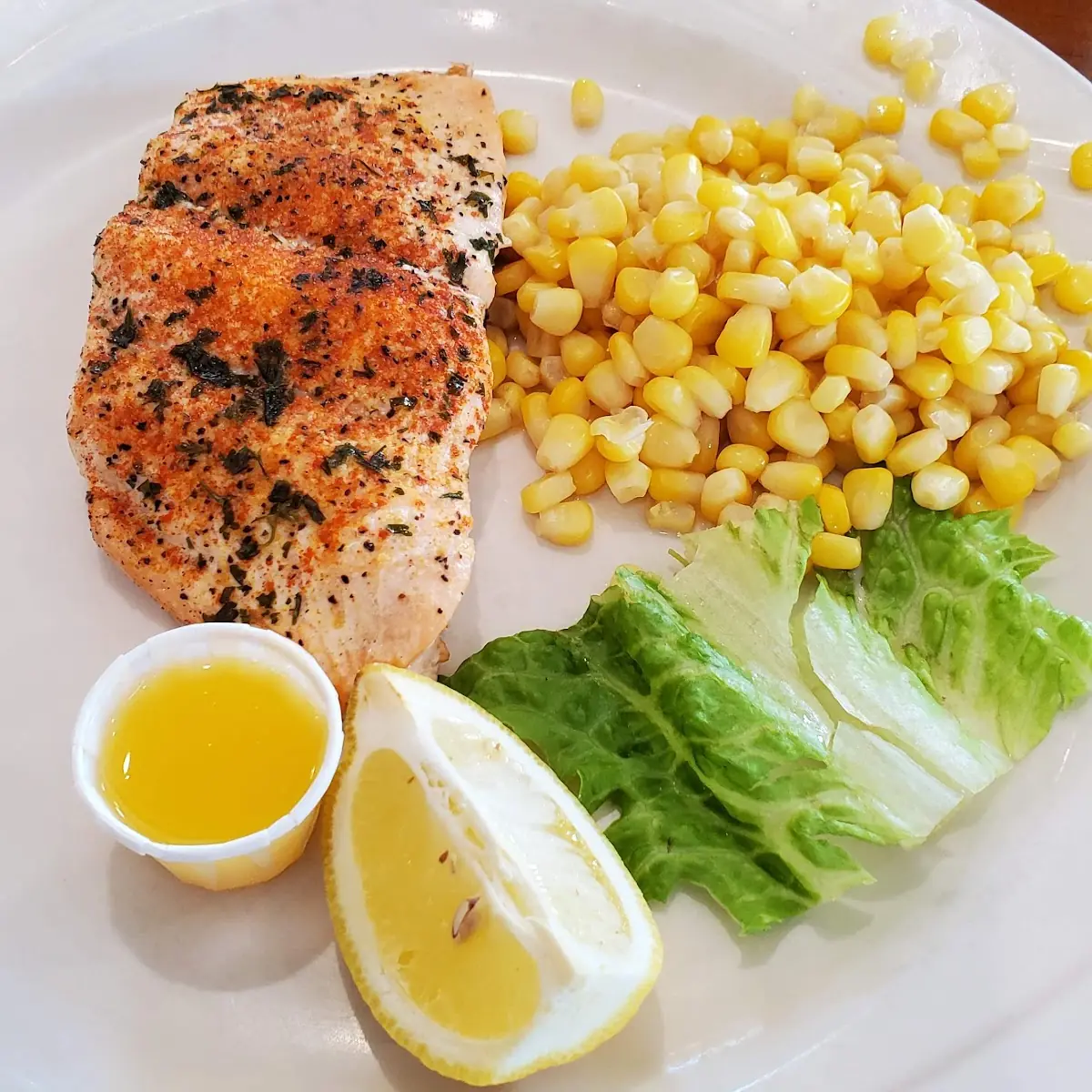 Salmon and Mixed Veggies