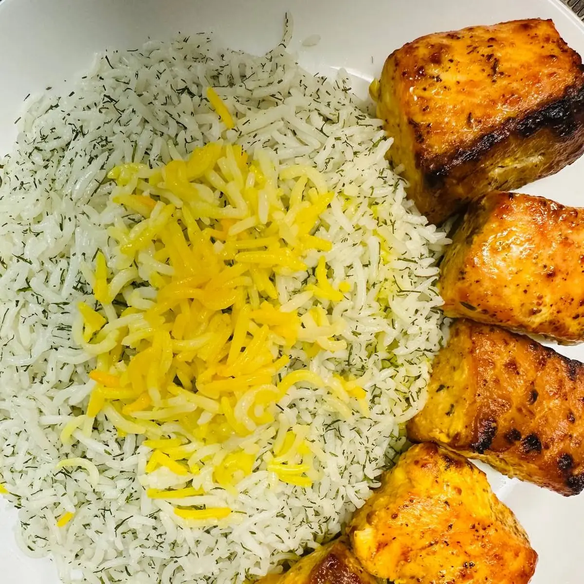 Friday Special - Salmon Kabob