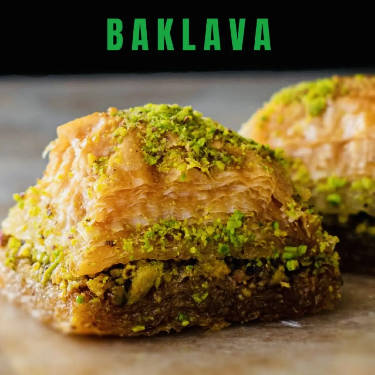 Pistachio Baklava