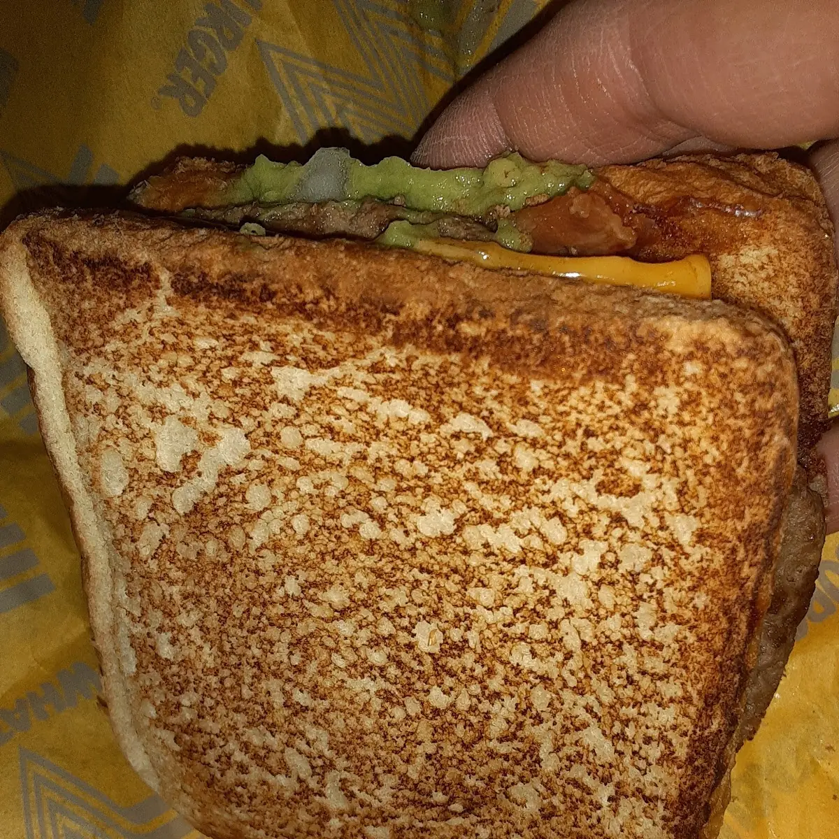 Whataburger Avocado Bacon Burger