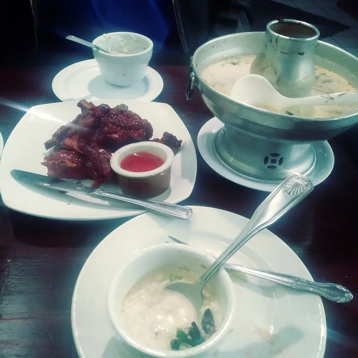 Coco Nut Sea Food Soup