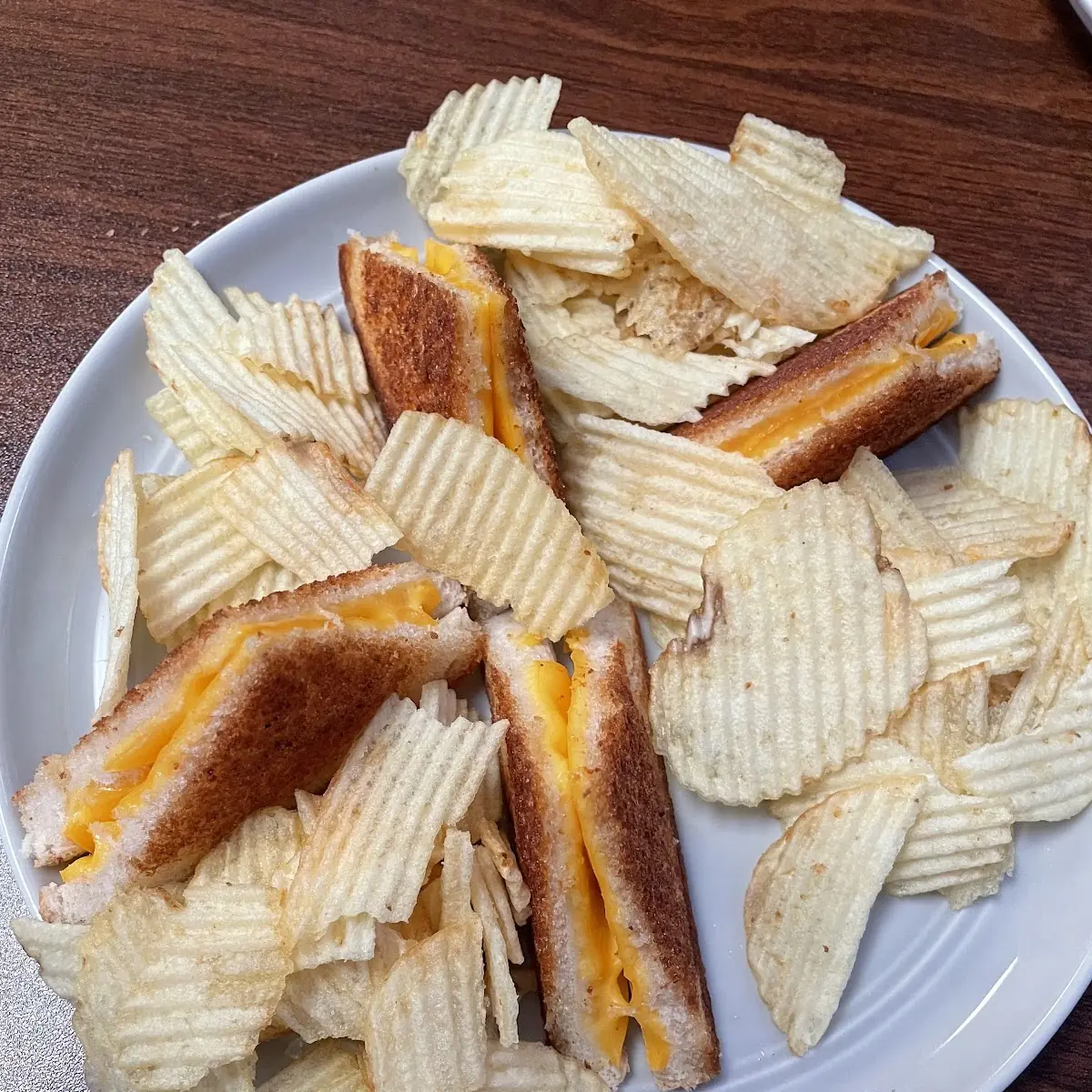 Grilled Cheese and Chips