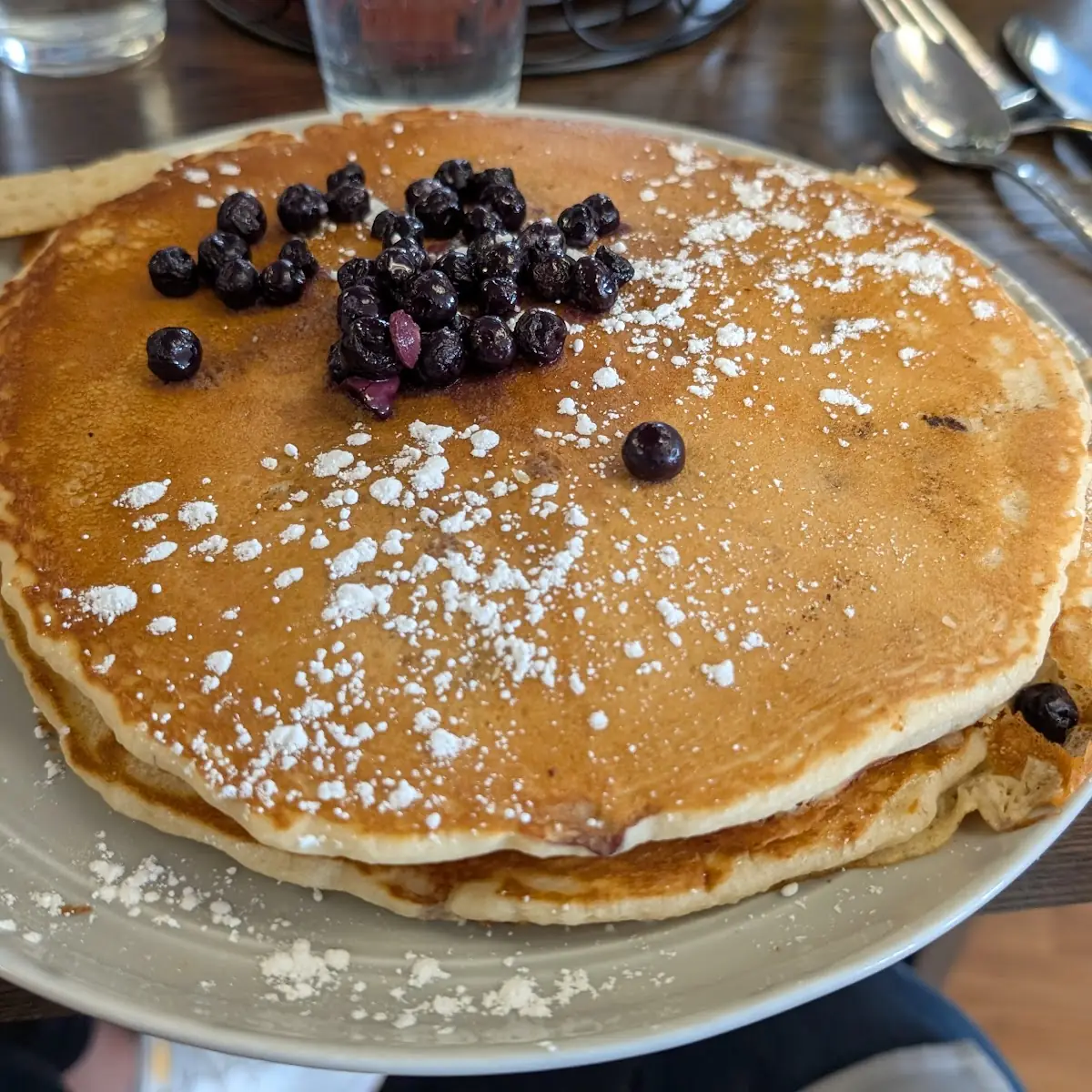 The Klondike Blueberry Pancakes