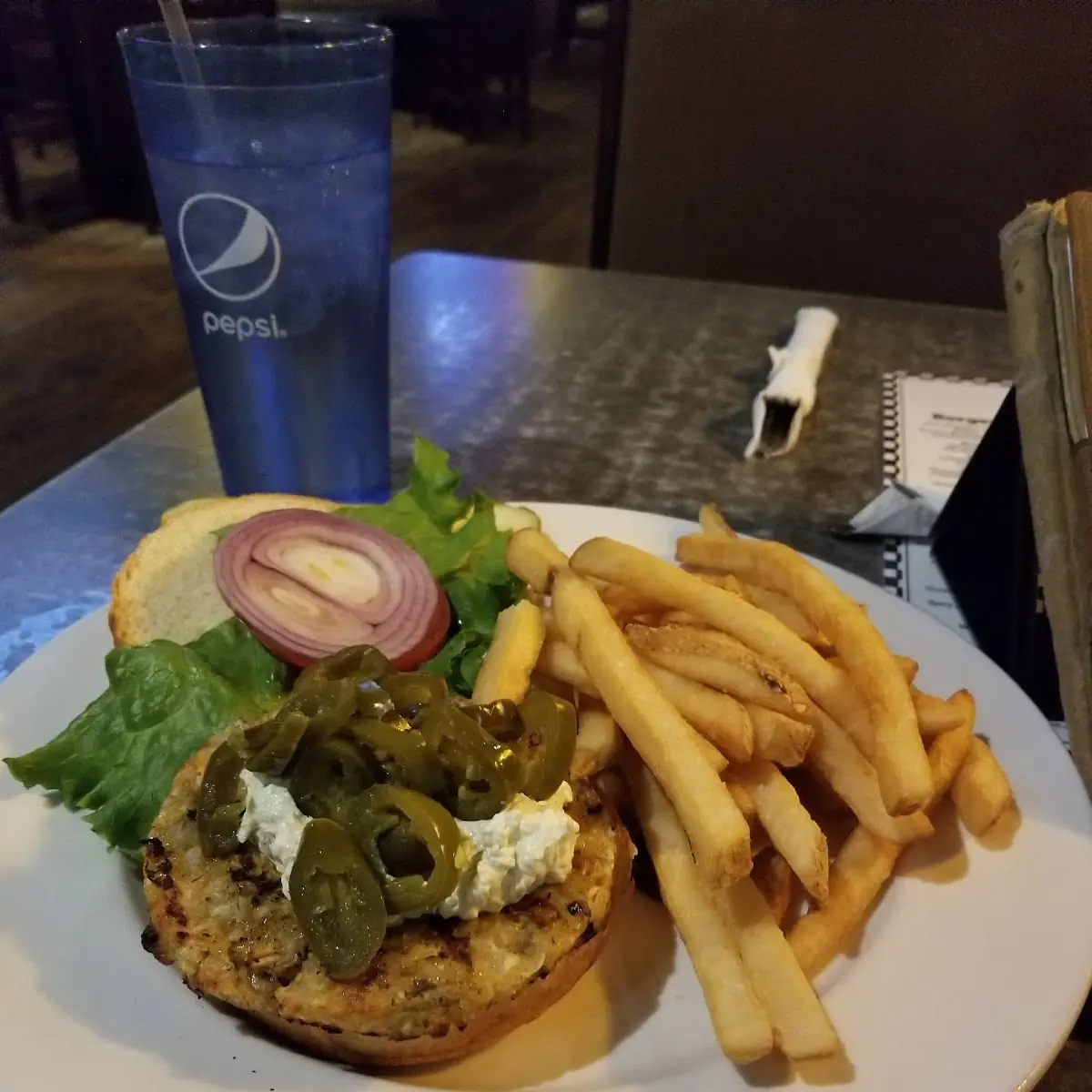 Bronco Burger with Veggie Patty