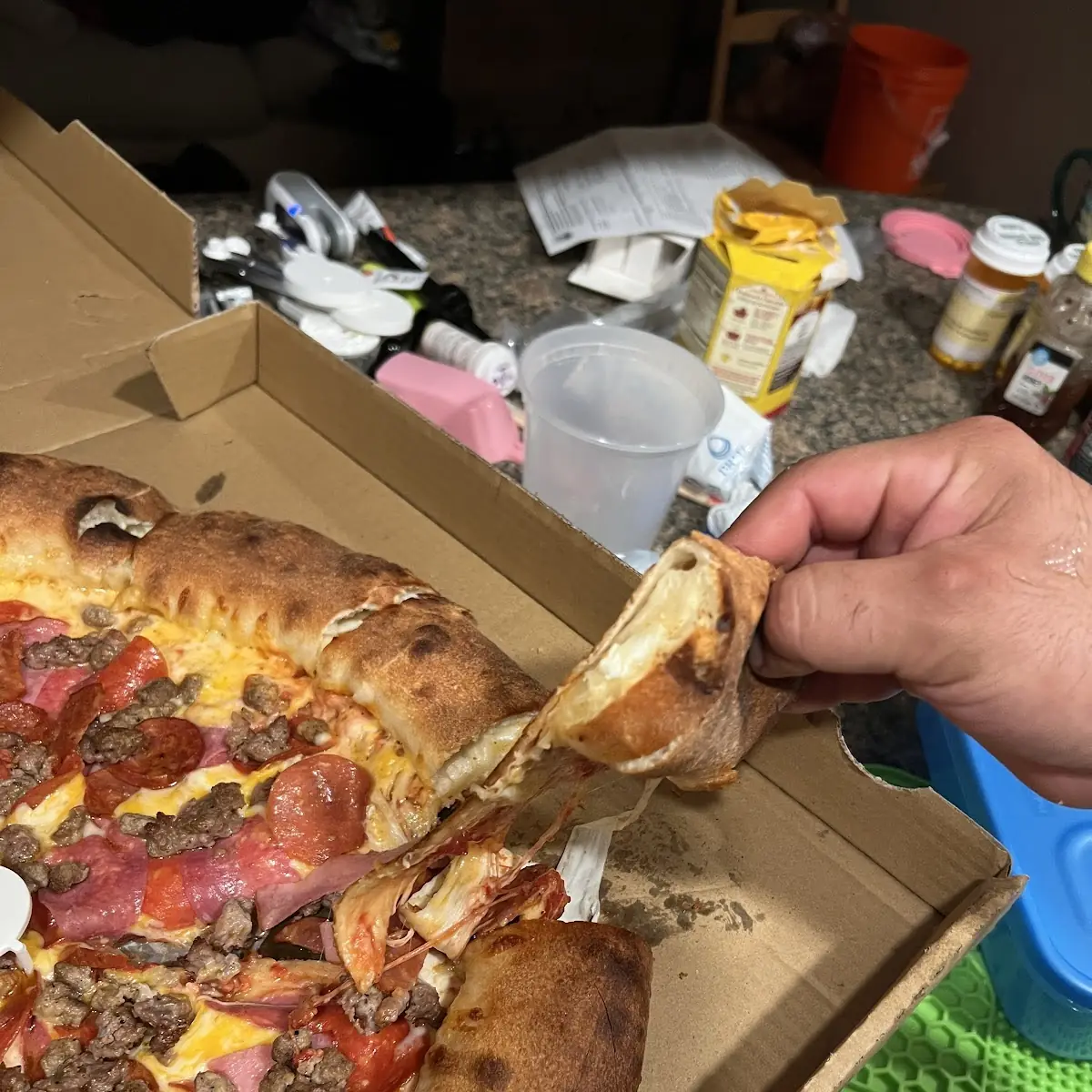 All Meat Pizza