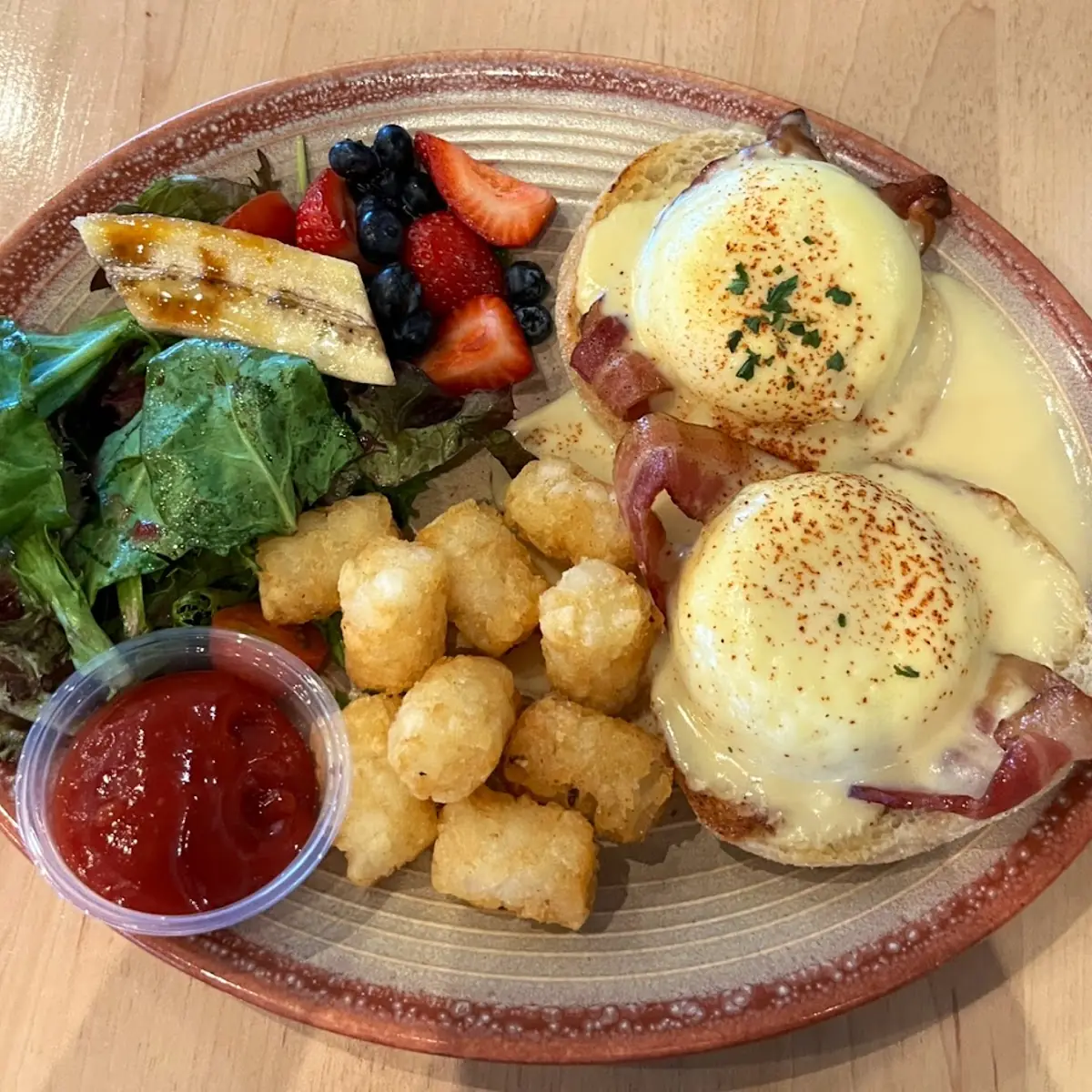 Bacon Eggs Benedict