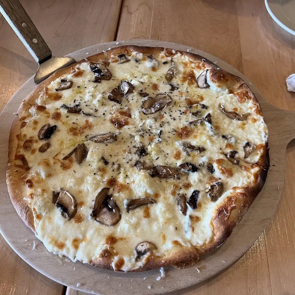 Mushroom Pizza
