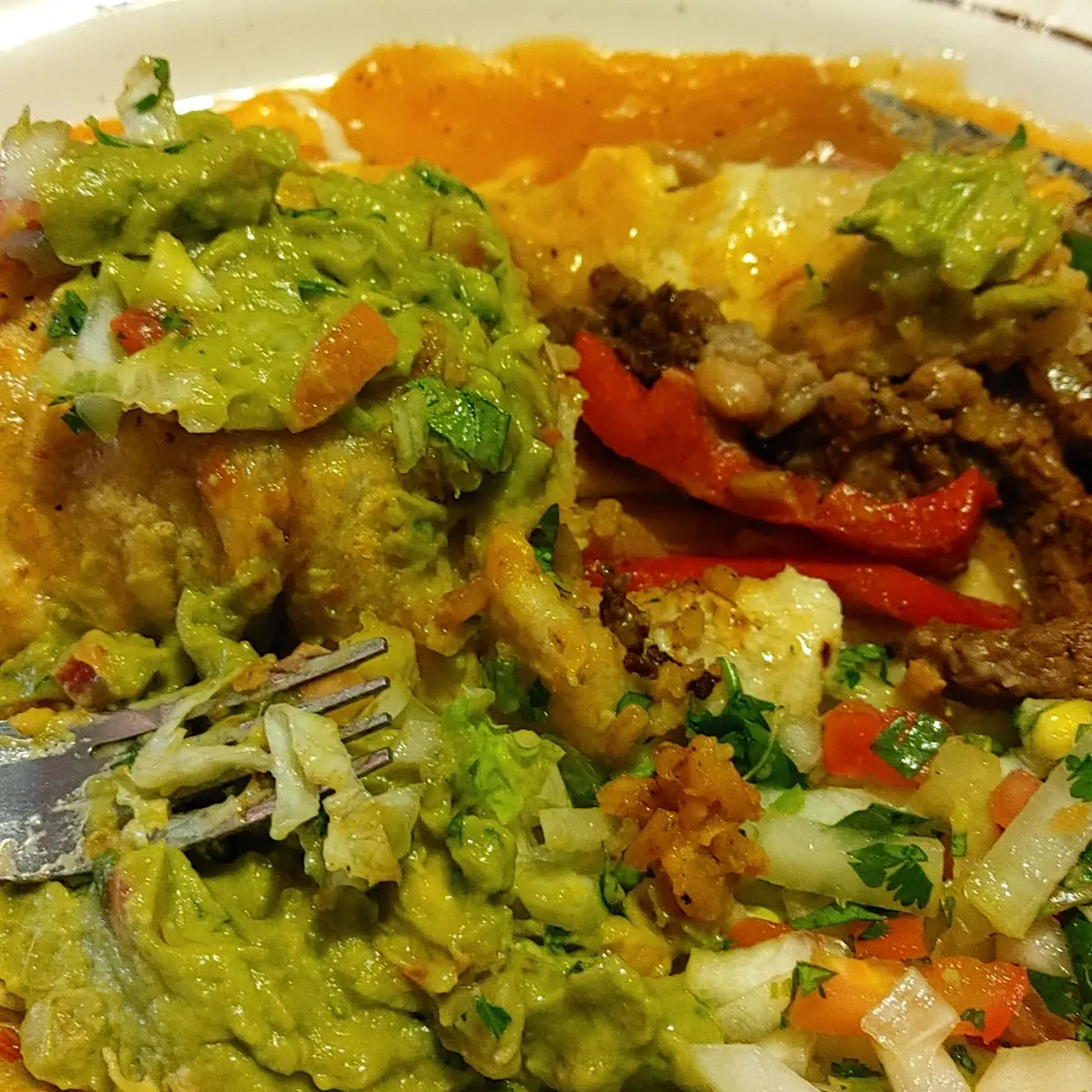Enchilada Chile Relleno & Tostada
