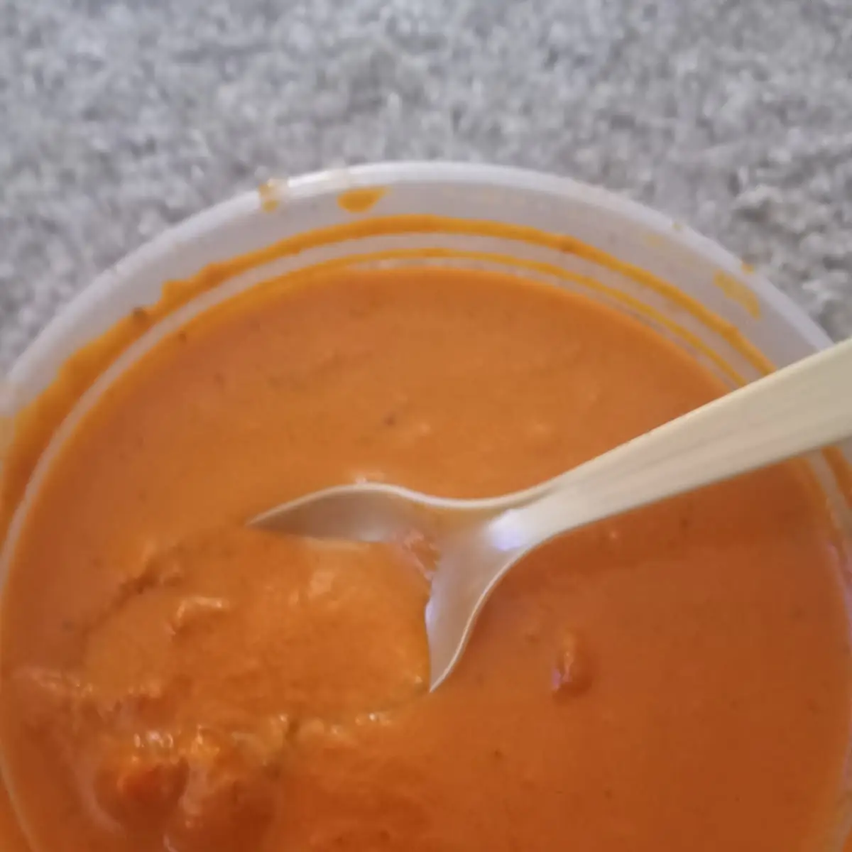Roasted Red Pepper Gouda Soup
