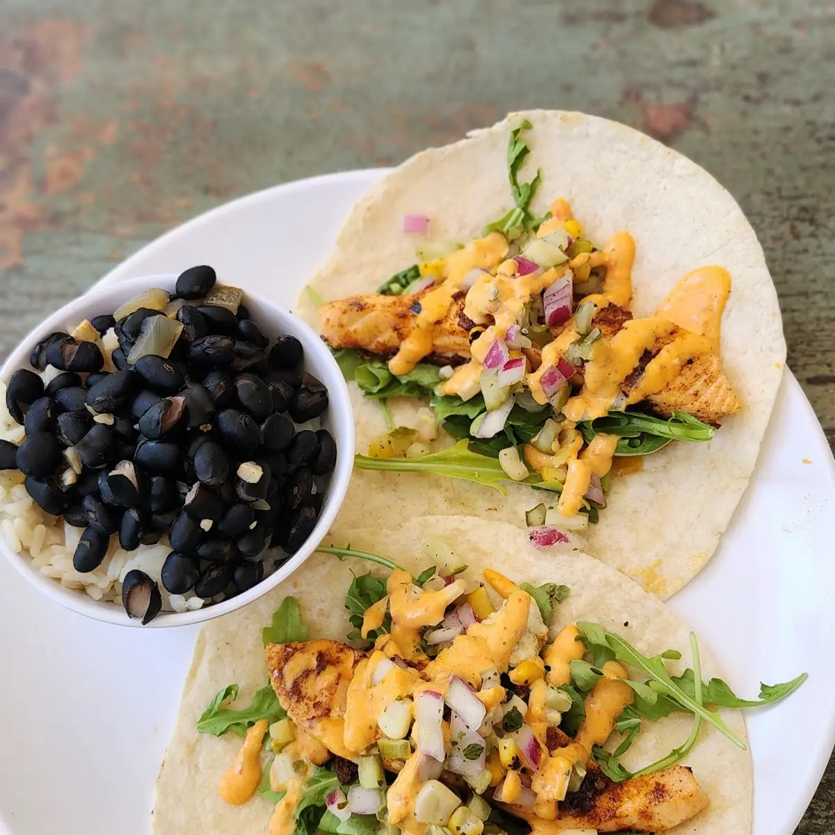 Grilled Salmon Tacos