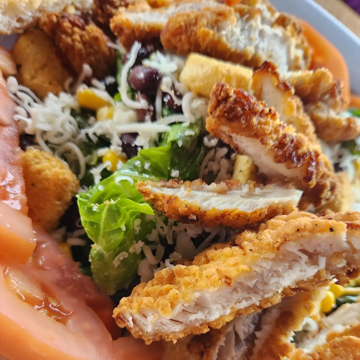 Crispy Chicken Salad