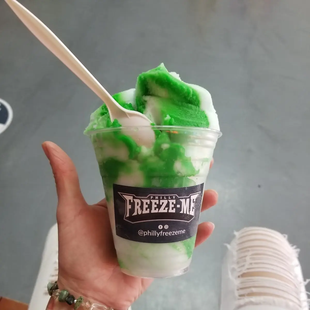Pistachio Cotton Candy